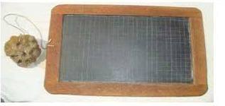 Стара школска таблица, наша дневна и ноћна ђачка мора 